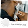 ERINGOGO Men Shaving Bowl Compact Glass Shaving Soap Bowl for Easy Foaming for Barbers Salons and Home Use Durable Natural Material view 3