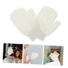 CALLARON 2Pcs Exfoliating Bath Mitts Gloves for Body Cleansing Durable Toweling Material for Personal Family Use for Hotels Dormitories view 4