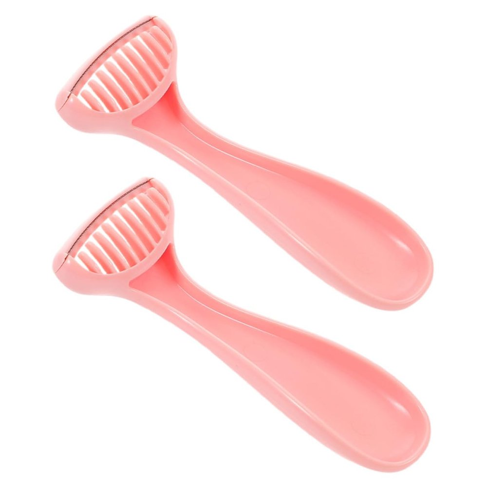 PartyKindom 2Pcs Women's Painless Hair Trimmer for Legs Arms Underarms Sensitive Areas Portable Razor for Everyday Grooming and Travel Gentle Skin Compact Design