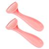 PartyKindom 2Pcs Women's Painless Hair Trimmer for Legs Arms Underarms Sensitive Areas Portable Razor for Everyday Grooming and Travel Gentle Skin Compact Design view 1