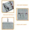 Anneome Portable Toiletry Bag for Women Multi Functional Storage Case for Curling Iron Hair Dryer Durable Organizer Holder Lightweight Design for Travel Everyday view 3