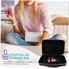 CALLARON Portable Essential Oil Carrying Holder Case Bottle Storage Organizer for Oils Zipper Design Shockproof Travel Storage Box view 3