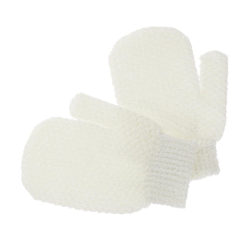 Beavorty 2Pcs Bath Mitt Exfoliating Gloves Durable Frosted Toweling Cloth for Skin Cleansing for Shower Use Spa Dormitories for Personal and