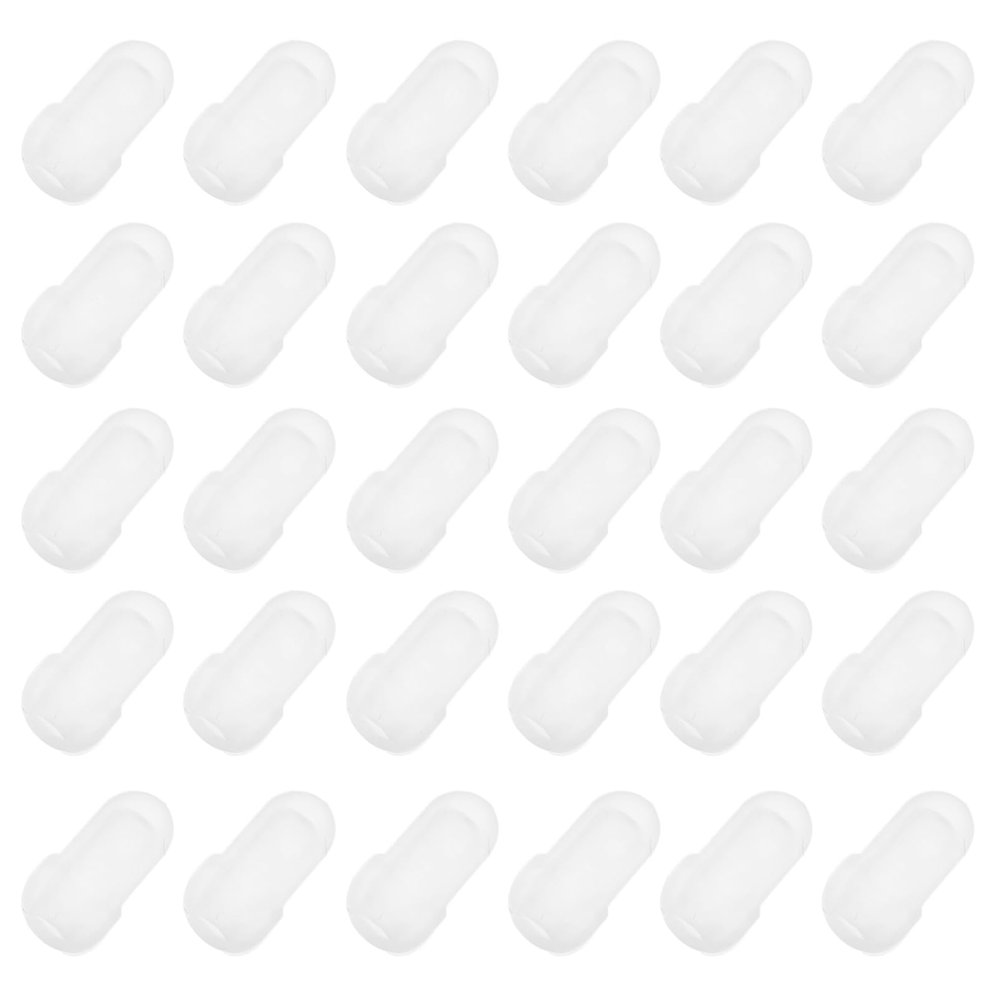 WRITWAA 100Pcs Transparent Ear and Nose Needle Sleeve Protection for Earring and Piercing Small Comfortable for Sensitive Versatile Use for Ear Accessories