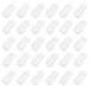 WRITWAA 100Pcs Transparent Ear and Nose Needle Sleeve Protection for Earring and Piercing Small Comfortable for Sensitive Versatile Use for Ear Accessories view 1