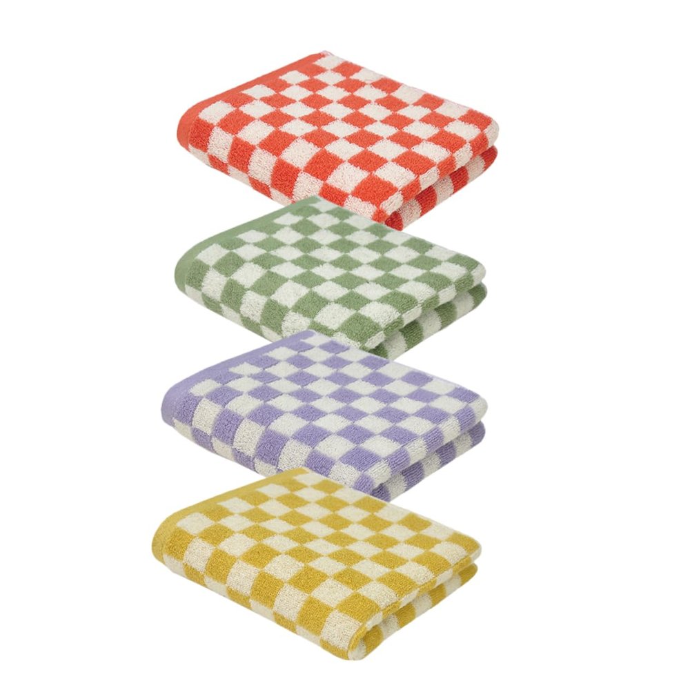 Cabilock 4Pcs Fleece Face Towels Quick Drying Multipurpose Washcloths for and Travel Soft Absorbent Towels