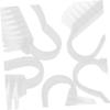DECOMELODY 10Pcs Nail Brush Reusable Fingernail for Hand Washing Nail Care Durable Lightweight Design for Manicure Personal view 3