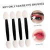 GALPADA 4Bags Double Head Eyeshadow Applicators Soft Makeup Sponge Brushes for Eye Makeup Comfortable Grip Travel Friendly Gentle Skin Versatile Use for Eyeshadow and Lip Masks view 3