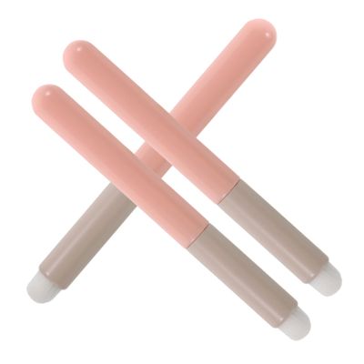 FRCOLOR 3Pcs Ergonomic Lip Brush for Women Travel Friendly Lipstick Applicators with Comfortable Grip for Effortless Makeup Application and Lip Color