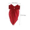 EXQUIMEUBLE 8 Pcs Oversized Bow Hair Clips for Women Long-Tail Bows Hair Accessories for Girls view 2