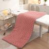Rose(t),70 * 185cm,LDLCYCN Sponge Massage Table Mattress Topper Lash Bed Topper Thicken 3.5Cm Foldable Beauty Salon Mattress Pad Massage Bed Pad Spa Bed Padding Square/Round/Trapezoidal Head view 2