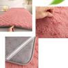 Rose(t),70 * 185cm,LDLCYCN Sponge Massage Table Mattress Topper Lash Bed Topper Thicken 3.5Cm Foldable Beauty Salon Mattress Pad Massage Bed Pad Spa Bed Padding Square/Round/Trapezoidal Head view 3