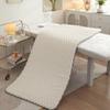 White(t),90 * 190cm,LDLCYCN Sponge Massage Table Mattress Topper Lash Bed Topper Thicken 3.5Cm Foldable Beauty Salon Mattress Pad Massage Bed Pad Spa Bed Padding Square/Round/Trapezoidal Head view 2