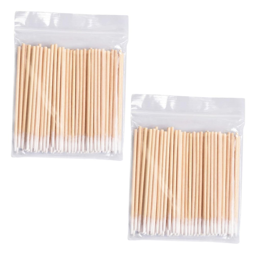 BATHVEVE 1000Pcs Disposable Cotton Swabs for Makeup and Tattooing Pointy Cotton Sticks for Eyelash and Eyebrow Cleaning Versatile Buds for Beauty and Cosmetic Applications