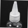 EPIGEIST 30Pcs Clear Plastic Squeeze Applicator Bottles with Pointed Mouth Durable Dispenser for Oils Lotions and Food Use Lightweight and Leak for Travel and Home view 3