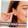 DECHOUS Disposable Small Cotton Swabs Makeup Cleaning Sticks for Cleaning Convenient Storage view 3