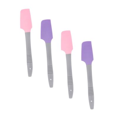 EXQUIMEUBLE 4Pcs Wax Applicators Multi Function Wax Spatulas for Hair Removal Skincare Portable Smooth Flexible Tools for Waxing Creams Lotions