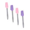 EXQUIMEUBLE 4Pcs Wax Applicators Multi Function Wax Spatulas for Hair Removal Skincare Portable Smooth Flexible Tools for Waxing Creams Lotions view 1