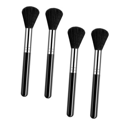BATHVEVE 4Pcs Nail Scrub Brush Handle Cleaning Tool for Manicure and Nail Art for DIY and Salon Use Lightweight and Design