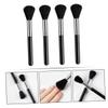 BATHVEVE 4Pcs Nail Scrub Brush Handle Cleaning Tool for Manicure and Nail Art for DIY and Salon Use Lightweight and Design view 2