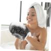 ERINGOGO 4Pcs Exfoliating Shower Balls Double Sided Bath Scrubbers for Deep Cleansing Soft Durable Body Washing Gloves Grey for Exfoliation and Skin view 4