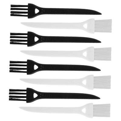 Beaupretty 10Pcs Soft Bristle Razor Cleaning Brush Set Versatile Household Cleaning Tool for Razors Grooves and Crevices Durable Compact Design for Easy Storage and Travel