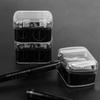 CALLARON 30PCS Dual Hole Makeup Pencil Sharpener Set for Eyebrow and Eyeliner Compact Design for Cosmetic Accessories Suitable for Makeup Enthusiasts view 2