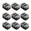 CALLARON 30PCS Dual Hole Makeup Pencil Sharpener Set for Eyebrow and Eyeliner Compact Design for Cosmetic Accessories Suitable for Makeup Enthusiasts view 4
