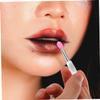 FONDOTIN 6Pcs Silicone Lip Brushes with Covers Portable Dustproof Lipstick Applicators for Makeup for Lip Gloss and Foundation Application Skin Friendly Material view 2
