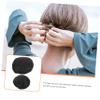 FONDOTIN 2Pcs Fake Hair Bun Extensions Updo Hairpieces for Women Comfortable Soft for Weddings Parties Daily Wear Adds Volume for Fashionable Hairstyles view 3