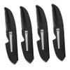 BATHVEVE 4Pcs Folding Beard Comb Set for Men Portable Plastic Beard Brush Compact Hair Accessory for Grooming and Styling view 1