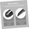 BATHVEVE 4Pcs Folding Beard Comb Set for Men Portable Plastic Beard Brush Compact Hair Accessory for Grooming and Styling view 2