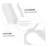 BATHVEVE 10Pcs Portable Nail Brushes Lightweight Fingernail Scrubbers for Gentle Hand Washing Travel Friendly Design Durable Soft Bristle Cleaning Tool for Home Outdoor Use view 3