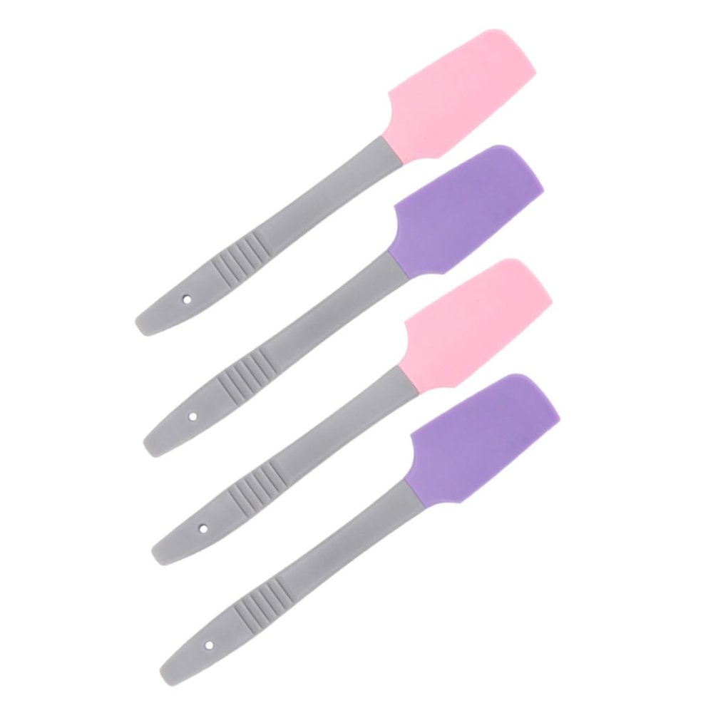 BATHVEVE 4Pcs Wax Applicators Portable Multi Function Wax Sticks for Hair Removal Skin Care and Application Safe and Smooth Surface Waxing Tools