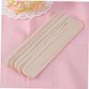 ERINGOGO 1Pcs Wooden Applicator Sticks Hair Removal Spatula for Salon Home Use Durable Waxing Craft Sticks for Safe Easy Application for Eyebrow Face Body Waxing view 2