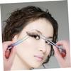 minkissy 1 Set Eyelash Extension Tweezers Professional Stainless Steel Tools for Easy Application of False Lashes Ergonomic Design for Women for Makeup Special Occasions view 2