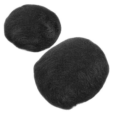 ADOCARN 2Pcs Decorative Hair Bun Extensions Fake Hair Bun Hairpiece for Updos Adds Volume and Fullness for Women for Fashion Hairstyles and Special Occasions