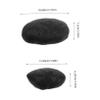 ADOCARN 2Pcs Decorative Hair Bun Extensions Fake Hair Bun Hairpiece for Updos Adds Volume and Fullness for Women for Fashion Hairstyles and Special Occasions view 2