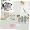 MUCKLILY 1Set Travel Lotion Container Refillable Cream Dispenser Bottles for Skin Care with Storage Bag Lightweight and Portable for Travel for Homemade Cosmetics view 2