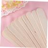 MUCKLILY 1Pcs Wooden Wax Applicator Sticks for Hair Removal Non Stick Wax Spatula for Smooth Application for Salons and Home Use view 2
