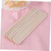 MUCKLILY 1Pcs Wooden Wax Applicator Sticks for Hair Removal Non Stick Wax Spatula for Smooth Application for Salons and Home Use view 4
