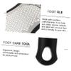 GANAZONO 2Pcs Stainless Steel Foot Rasp File with Lids Dead Skin Remover for Smooth Feet Pedicure Tool for Callused Heels and Care view 4