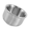 Anneome Stainless Steel Shaving Soap Bowl Portable Easy to Clean Grooming Tool for Men Multifunctional Design for Shaving Soap Facial Cleansing for Home Travel Use view 1