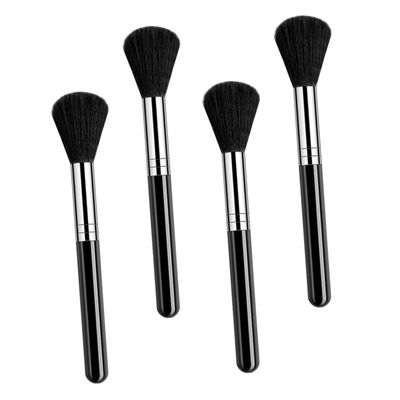 DECHOUS 4Pcs Nail Dust Brushes for Manicure Cleaning Durable Nail Art Tools with Comfortable Grip for Nail Lovers and Pedicure Supplies