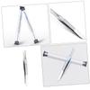 FONDOTIN 3Pcs Tweezers for Eyebrow Grooming Precision Tweezers for Facial Hair Removal Ergonomic Grip for Women and Teen view 3