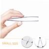 FONDOTIN 3Pcs Tweezers for Eyebrow Grooming Precision Tweezers for Facial Hair Removal Ergonomic Grip for Women and Teen view 4
