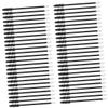 DECHOUS 50Pcs Disposable Eyebrow Eyelash Brushes Applicators for Makeup Travel Friendly Skin Friendly Design for Professionals Home Use view 1