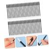 DECHOUS 50Pcs Disposable Eyebrow Eyelash Brushes Applicators for Makeup Travel Friendly Skin Friendly Design for Professionals Home Use view 2