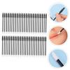 DECHOUS 50Pcs Disposable Eyebrow Eyelash Brushes Applicators for Makeup Travel Friendly Skin Friendly Design for Professionals Home Use view 3