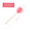 BATHVEVE Silicone Long Handle Bathing Ball Back Scrubber Portable Exfoliating Brush for Deep Cleansing Soft Flexible Material for Hard to Reach Areas view 2